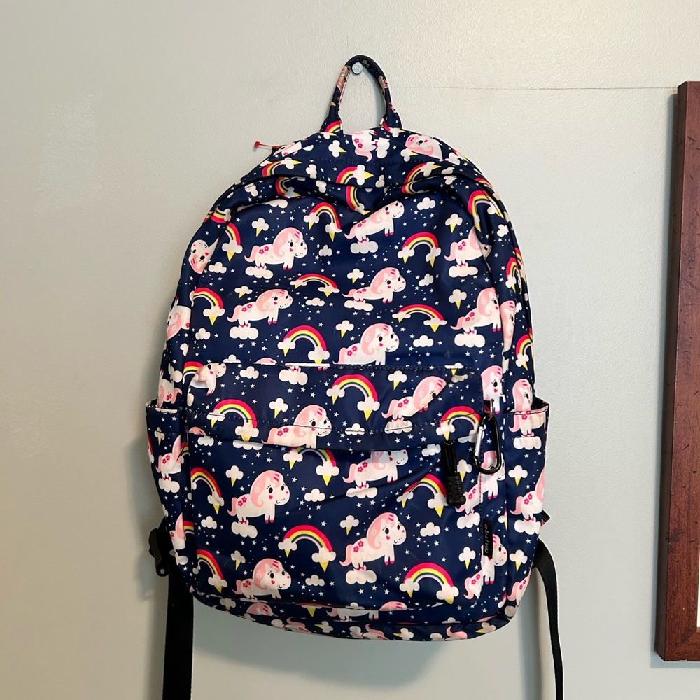 Kids Rainbow and Unicorn Backpack